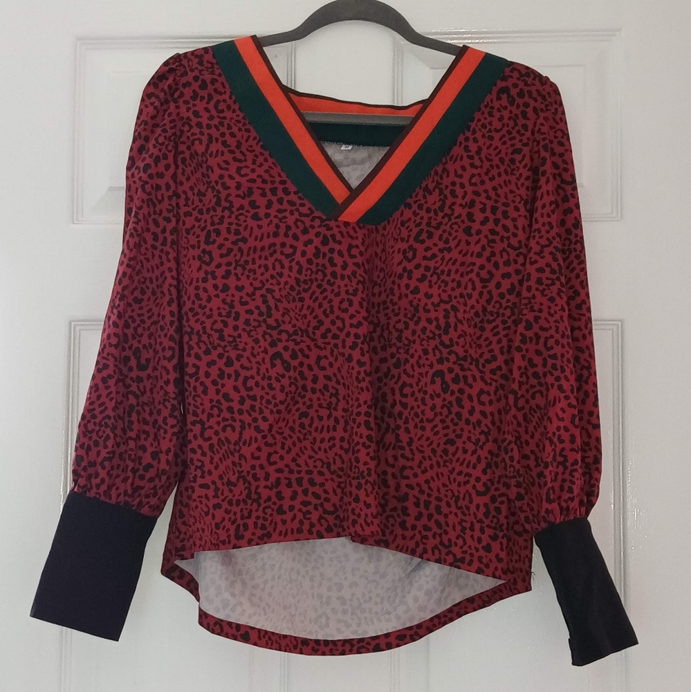 Animal print shirt